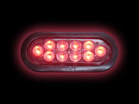 LEDクリアテールランプ(赤)