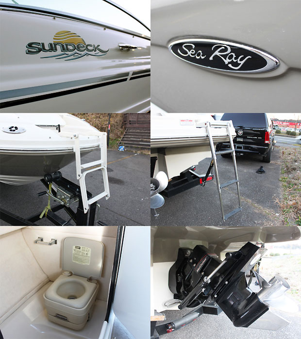 ���Ã{�[�g SEA RAY SUNDECK 220 2006_7