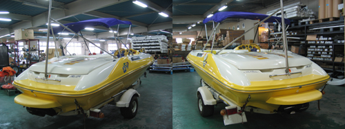 ���Ã{�[�g Sea Ray F16XR_4